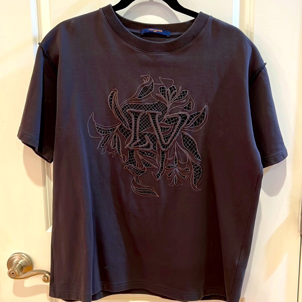 Louis Vuitton, short sleeved top/heavyweight tshirt, men’s